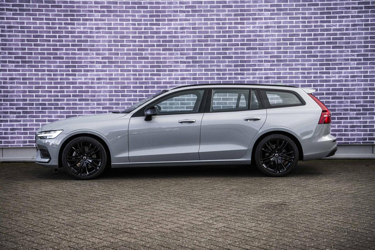 Volvo V60 2.0 B3 Essential Edition | Sport Pack | 19" Black Edition Velgen | Leder | Adaptieve Cruise Control | Stoelverwarming | Park Assist |