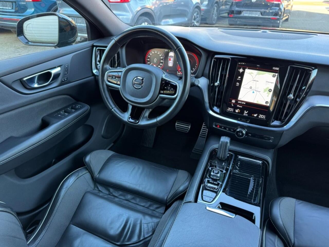 Volvo V60 2.0 T6 Recharge AWD R-Design Camera Leder Memory Pilot Assist Trekhaak