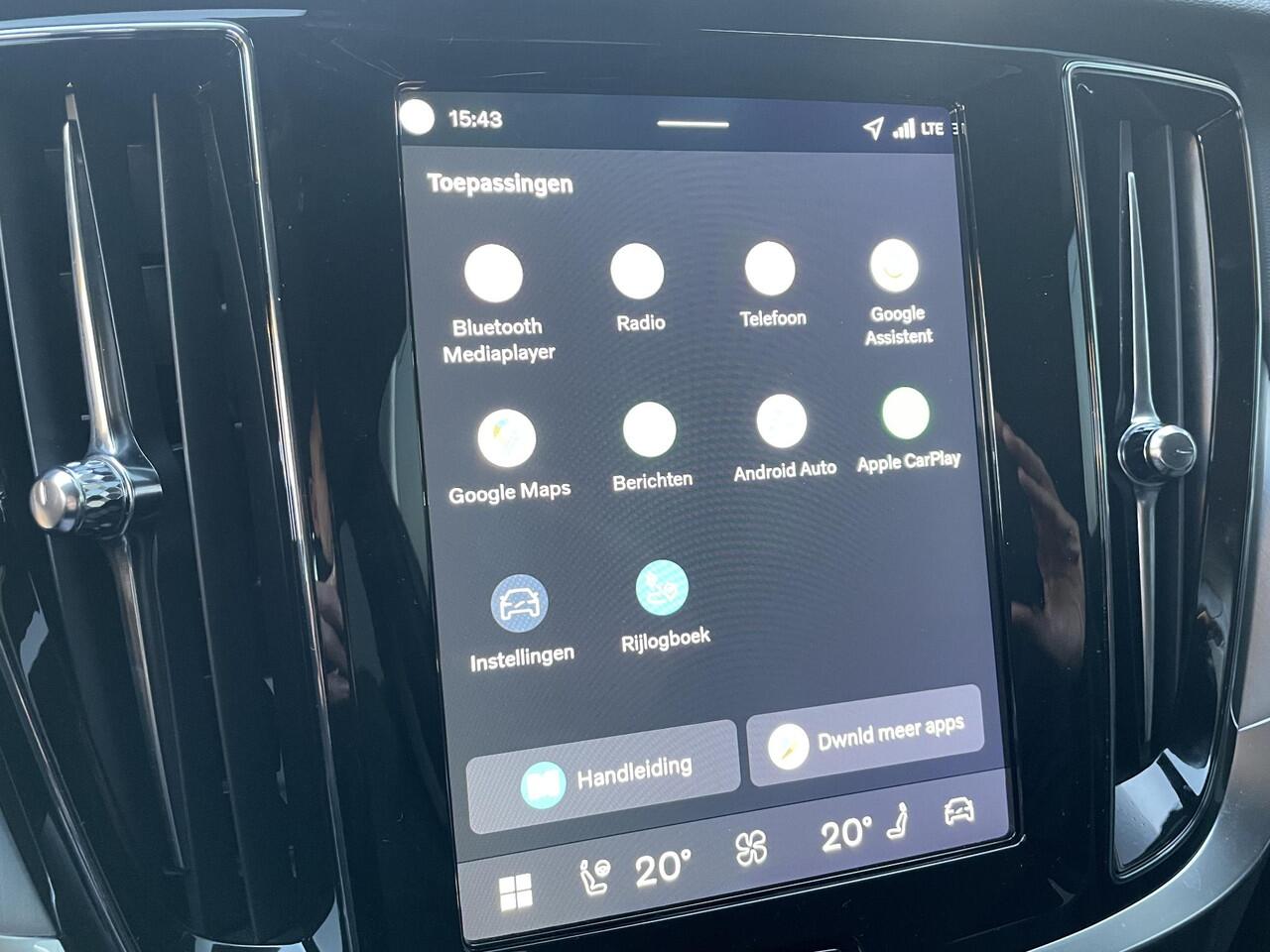 Volvo V60 T6 Plug-in hybrid AWD Essential Edition | Adaptive Cruise Control | BLIS | Google Navigatie | Apple Carplay | Parkeercamera | Stoel-/Stuurverwarming |
