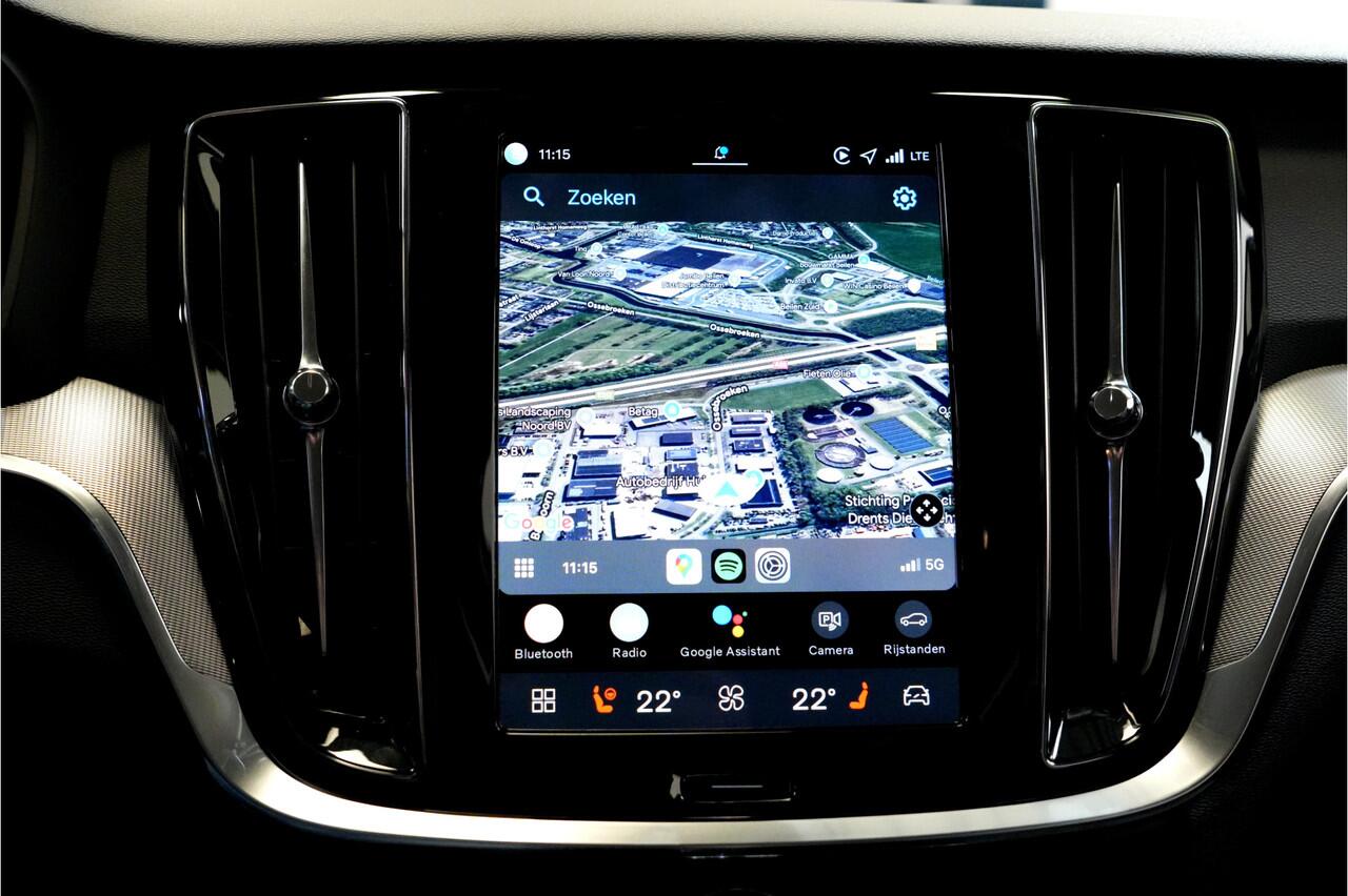 Volvo V60 2.0 T6 AWD 293kW/399pk Aut8 Plug-in hybrid Plus Bright ADAPT.CRUISE + HARMAN/KARDON + BLIS + SPORTSTOELEN + LANE ASSIST + STOEL-&STUURVERWARMING + GOOGLE DASH&SERVICES + CAMERA + LED HIGH BEAM + PARKSENSOREN + 19" LM-VELGEN!!