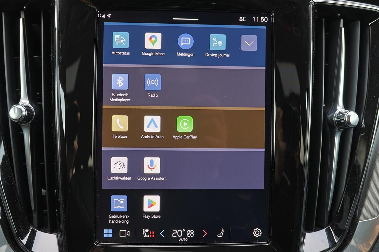 Volvo V60 T6 Recharge AWD Plus Dark - IntelliSafe Assist & Surround - 360º Camera - Harman/Kardon audio - Adaptieve LED koplampen - Verwarmde voorstoelen, stuur & achterbank - Parkeersensoren voor & achter - Elektr. bedienb. voorstoelen met geheugen - Extra getint 