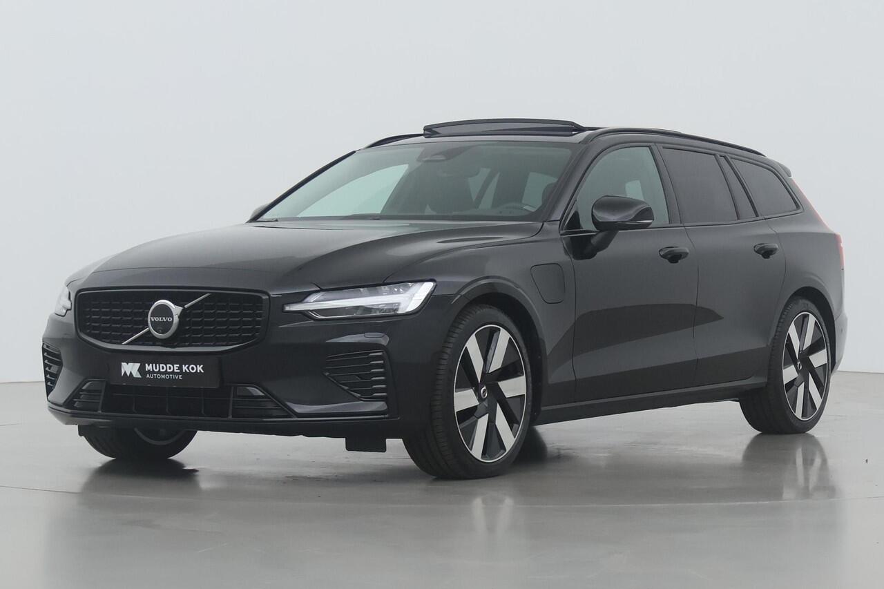 Volvo V60 T6 Plug-in hybrid Ultra Dark | Bowers&Wilkins | Head-Up | Panoramadak | Trekhaak | 360° Camera | ACC