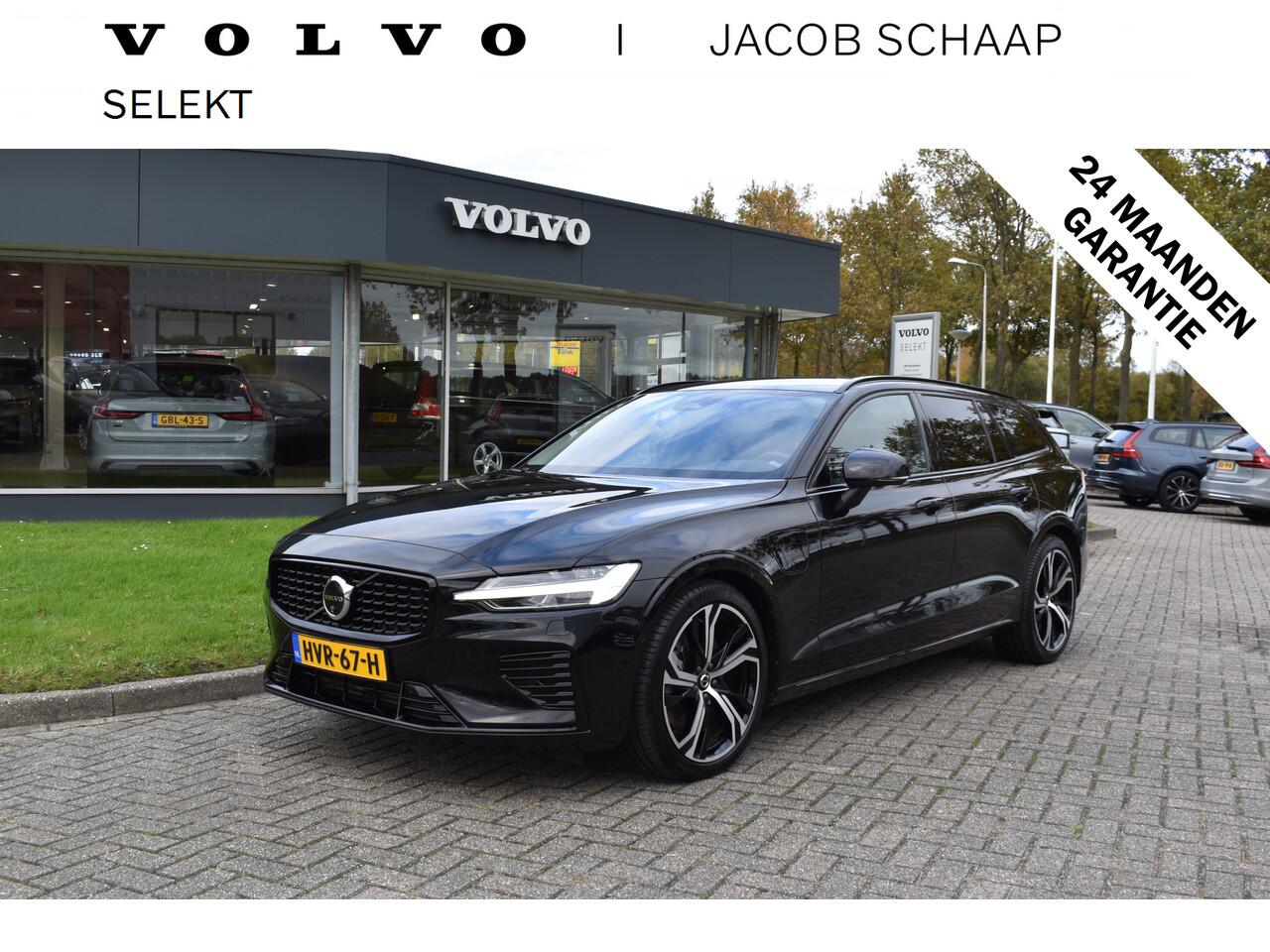 Volvo V60 T6 AWD 350PK Plug-in Hybrid Plus Dark | Lighting | 360 Camera | Harman/Kardon | 19"LMV | Leder | Stuurverwarming