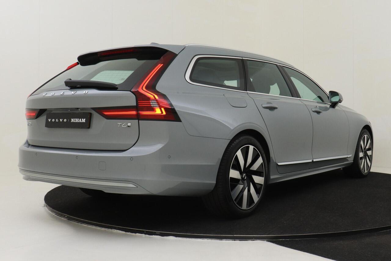 Volvo V90 T6 PLUG-IN HYBRID AWD ULTRA BRIGHT -PANO.DAK|HARMAN/KARDON|GEVENT.LEDER+MASSAGE|360°CAM|TREKHAAK|HEAD-UP DISP.
