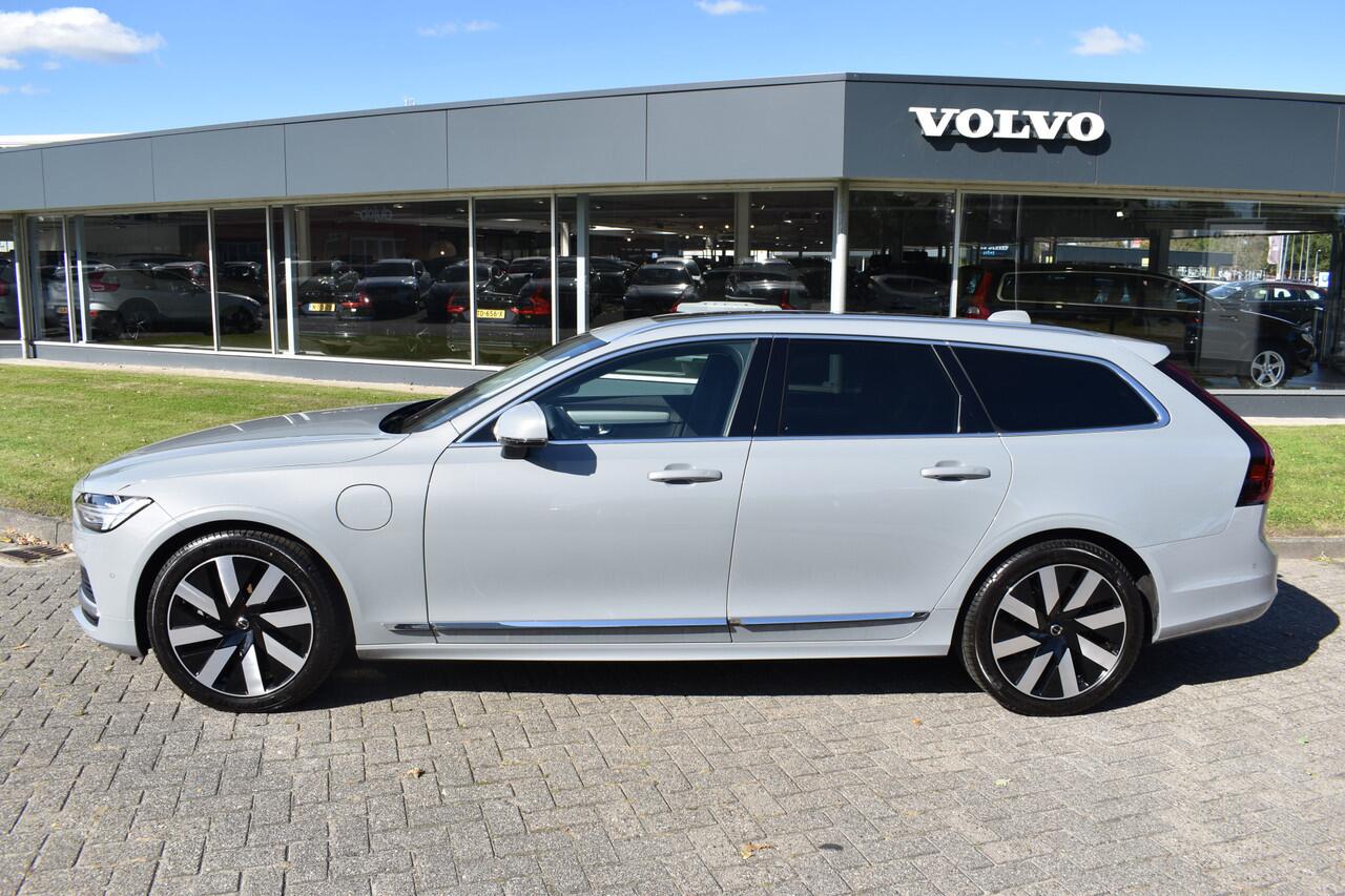 Volvo V90 T8 AWD 455PK Plug-in Hybrid Ultra Bright | HUD | B&W | 360 camera | Stuurverwarming | Panodak | 19"LMV |