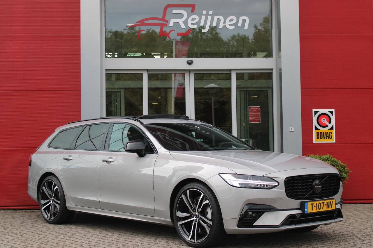 Volvo V90 B5 250PK ULTIMATE DARK | PANORAMISCH SCHUIF/KANTEL DAK | HARMAN KARDON PREMIUM AUDIO | FULL-LED ACTIVE HIGH BEAM KOPLAMPEN | LED MISTLAMPEN VOOR | POWER SEATS - BESTUURDERS- EN PASSAGIERSSTOEL ELEKTRISCHVERSTELBAAR MET GEHEUGEN, ELEKTRISCH VERSTELBARE ZI