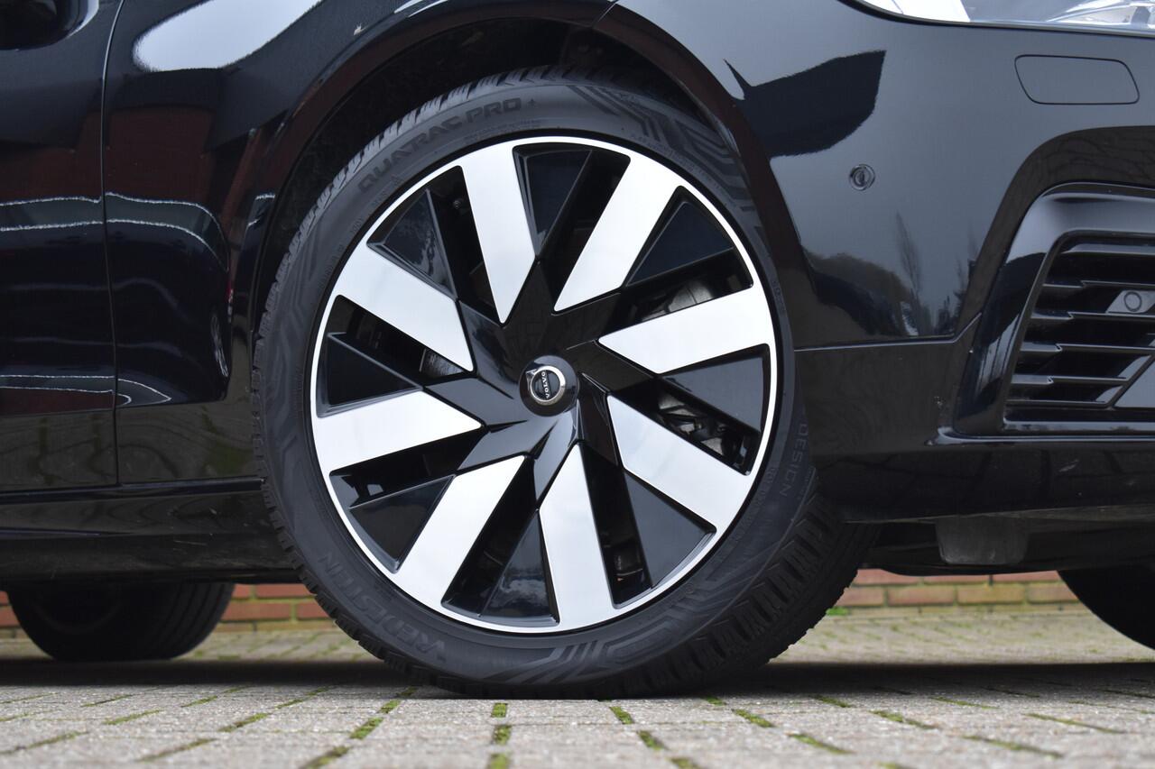 Volvo V90 T8 455PK Plug-in hybrid AWD Ultra Dark | 360 Camera | Trekhaak | All-Season | Gelamineerd Glas |
