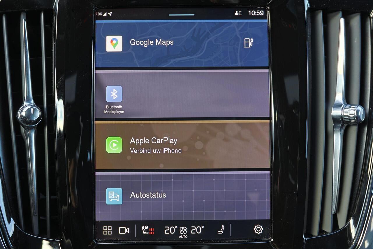 Volvo V90 T6 Recharge AWD Plus Bright - IntelliSafe Assist & Surround - 360º Camera - Harman/Kardon audio - Adaptieve LED koplampen - Verwarmde voorstoelen, stuur & achterbank - Parkeersensoren voor & achter - Elektr. bedienb. voorstoelen met geheugen - Extra getin