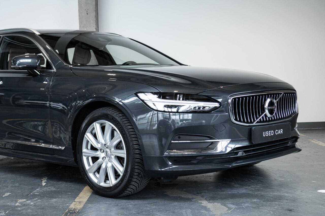 Volvo V90 T4 Business Luxury+ | Climate Control | Parkeerverwarming | Nappa Lederenbekleding | Keyless Entree | Harman Kardon Premium Audio | Stoelverwarming | Panoramadak | Head-Up Display | Massage Functie in voorstoelen