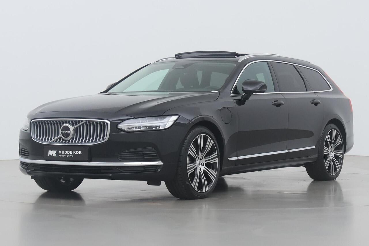 Volvo V90 T6 Plug-in hybrid Ultra Bright | Luchtvering | Bowers&Wilkins | Trekhaak | Panoramadak | 360 Camera | Head-Up | 20 Inch
