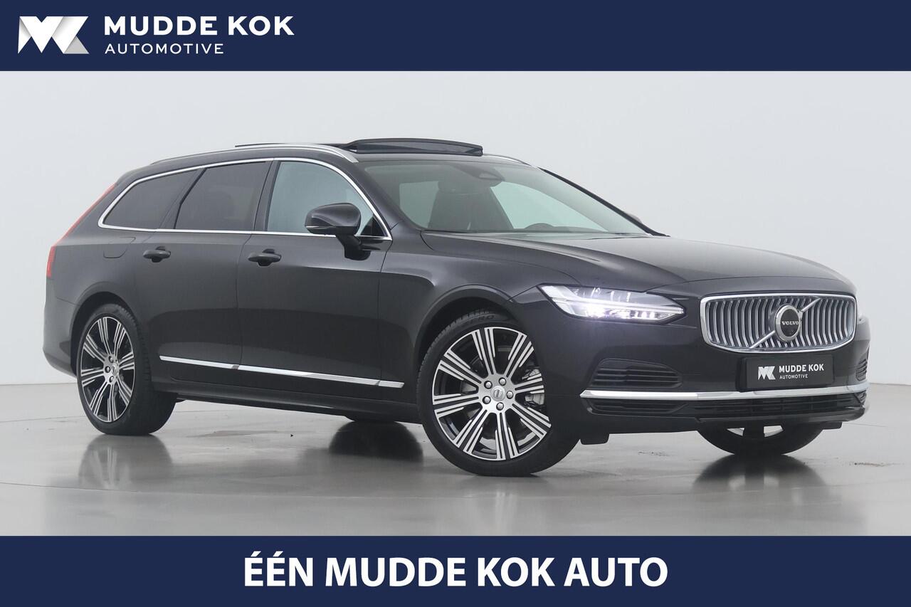 Volvo V90 T6 Plug-in hybrid Ultra Bright | Luchtvering | Bowers&Wilkins | Trekhaak | Panoramadak | 360 Camera | Head-Up | 20 Inch