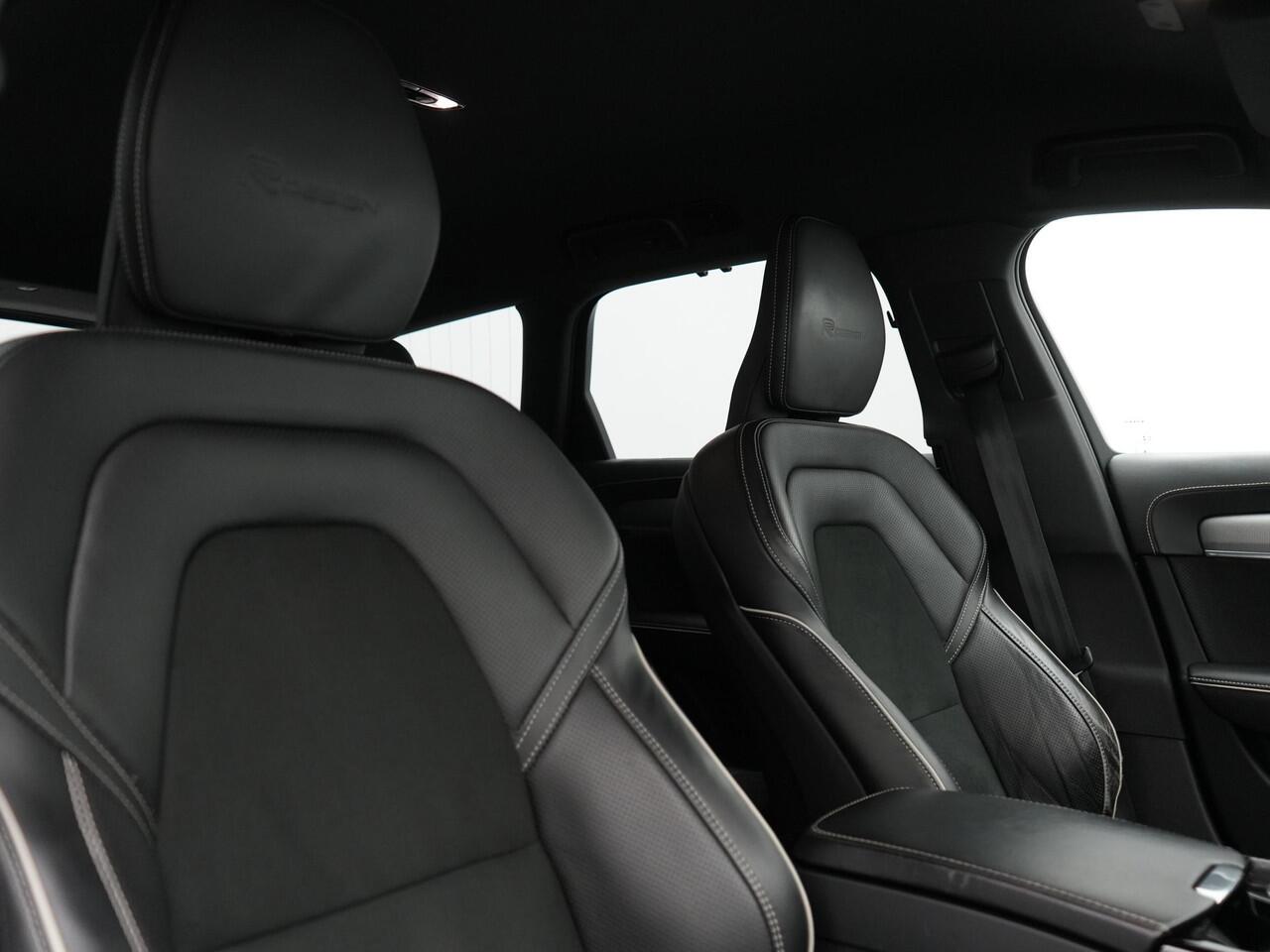 Volvo V90 T8 AWD R-Design Plug In Hybrid 394pk Dealer O.H. PHEV | Adaptive Cruise | 360 Camera | Black Optic | Alcantara Sportstoelen Memory & Verwarmd | Apple Carplay | Keyless | Blis | Virtual | Navigatie | 19"L.M |