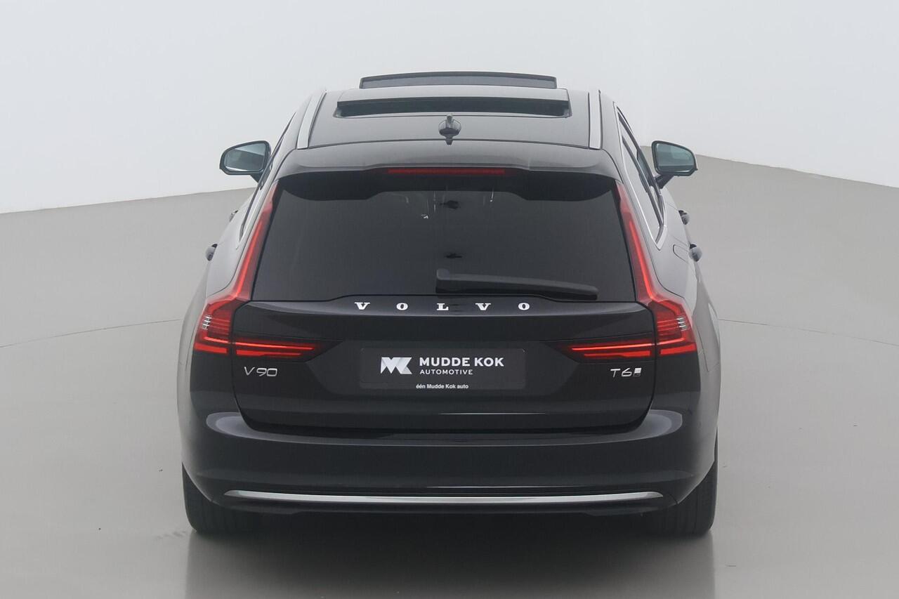 Volvo V90 T6 Plug-in hybrid Ultra Bright | Luchtvering | Bowers&Wilkins | Trekhaak | Panoramadak | 360 Camera | Head-Up | 20 Inch