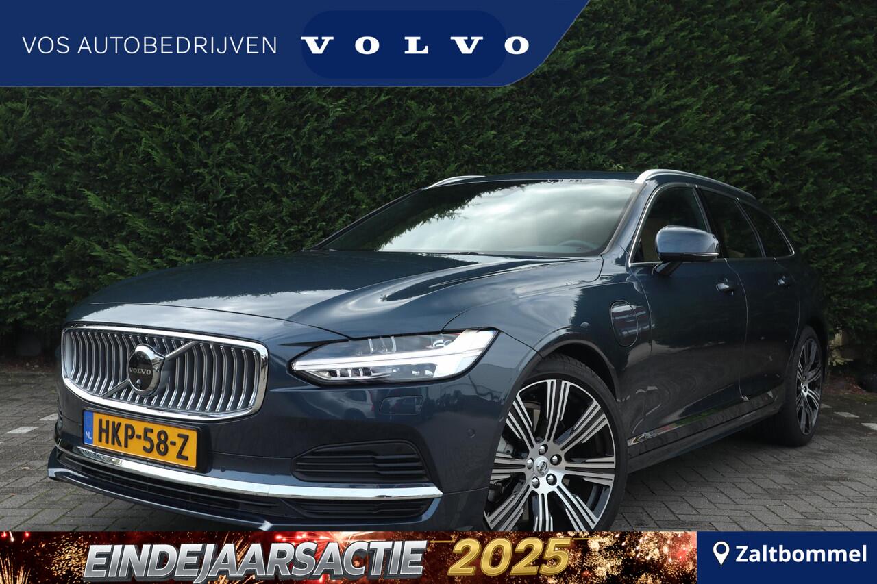 Volvo V90 2.0 T6 Plug-in hybrid AWD Ultra Bright | Luchtvering | B&W Audio | 360-camera | Head-up display | Schuif/kanteldak
