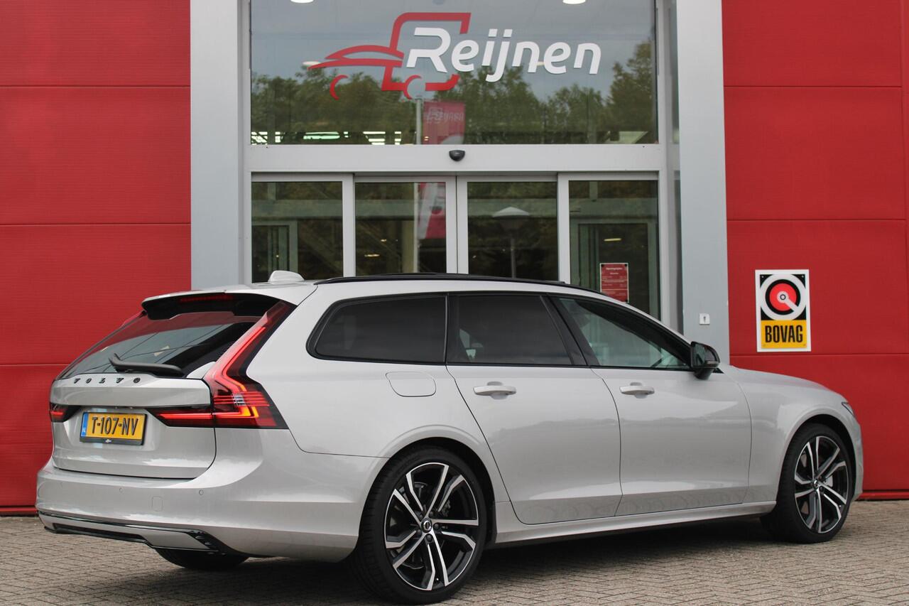 Volvo V90 B5 250PK ULTIMATE DARK MILD HYBRID | PANORAMISCH SCHUIF/KANTEL DAK | HARMAN KARDON PREMIUM AUDIO | FULL-LED ACTIVE HIGH BEAM KOPLAMPEN | LED MISTLAMPEN VOOR | POWER SEATS - BESTUURDERS- EN PASSAGIERSSTOEL ELEKTRISCHVERSTELBAAR MET GEHEUGEN, ELEKTRISCH VER