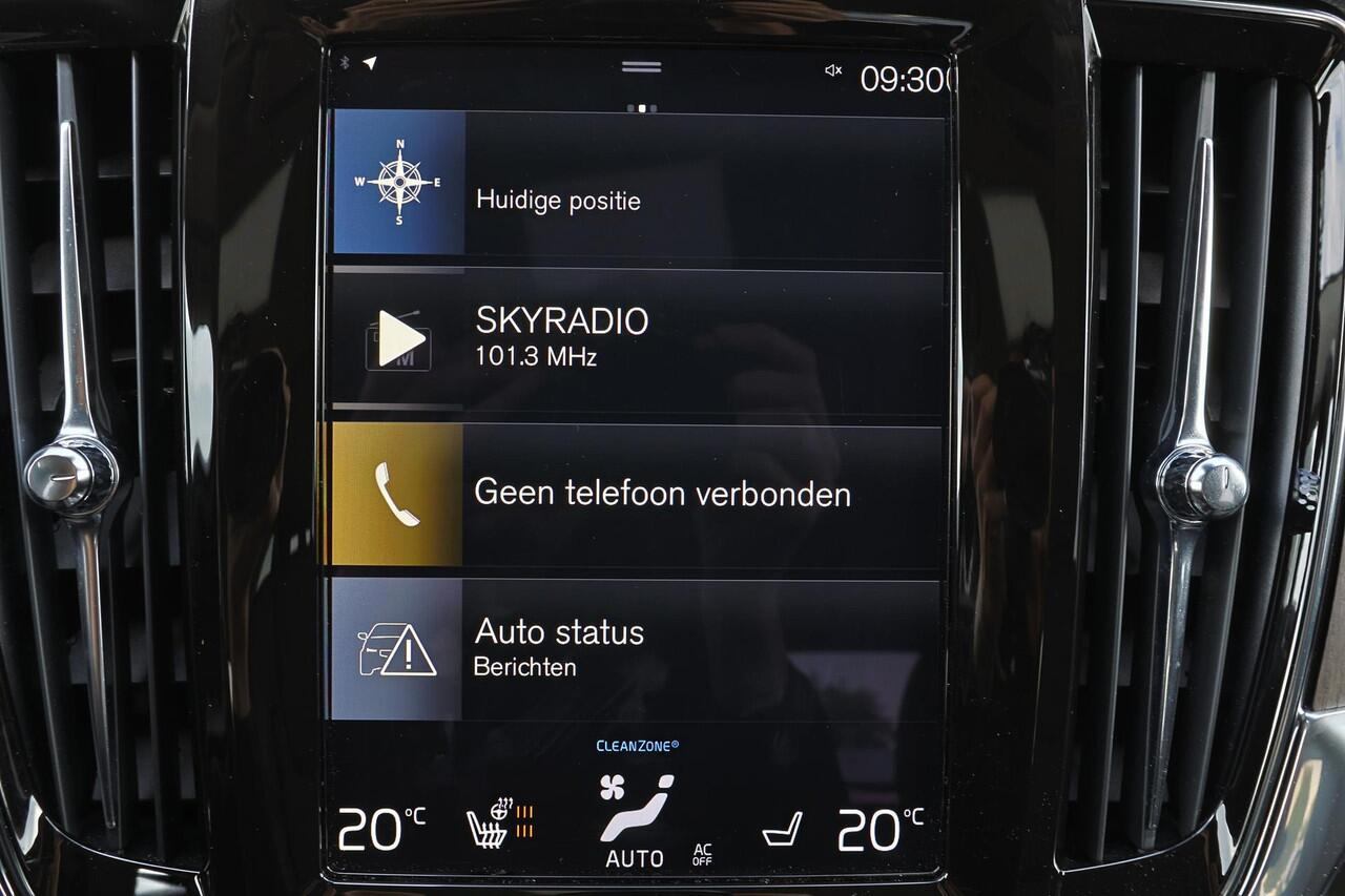 Volvo V90 T6 AWD Inscription - IntelliSafe Assist & Surround - Harman/Kardon audio - Adaptieve LED koplampen - Parkeercamera achter - Verwarmde voorstoelen, stuur & achterbank - Parkeersensoren voor & achter - Elektr. bedienb. voorstoelen met geheugen - Standkachel