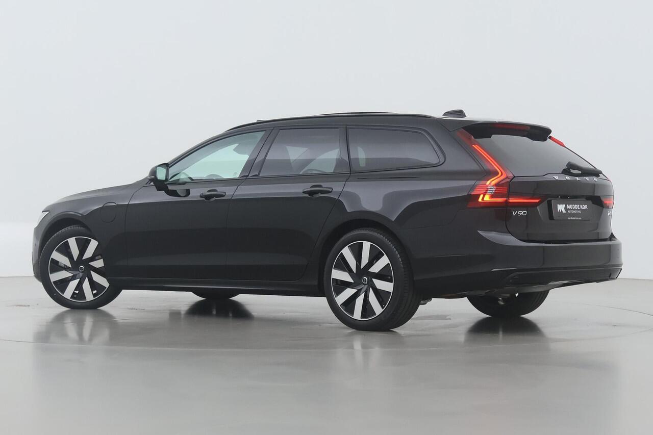 Volvo V90 T6 Plug-in hybrid Ultra Dark | Luchtvering | Massage+Ventilatie | Panoramadak | Head-Up | 360 Camera | Gelamineerd Glas