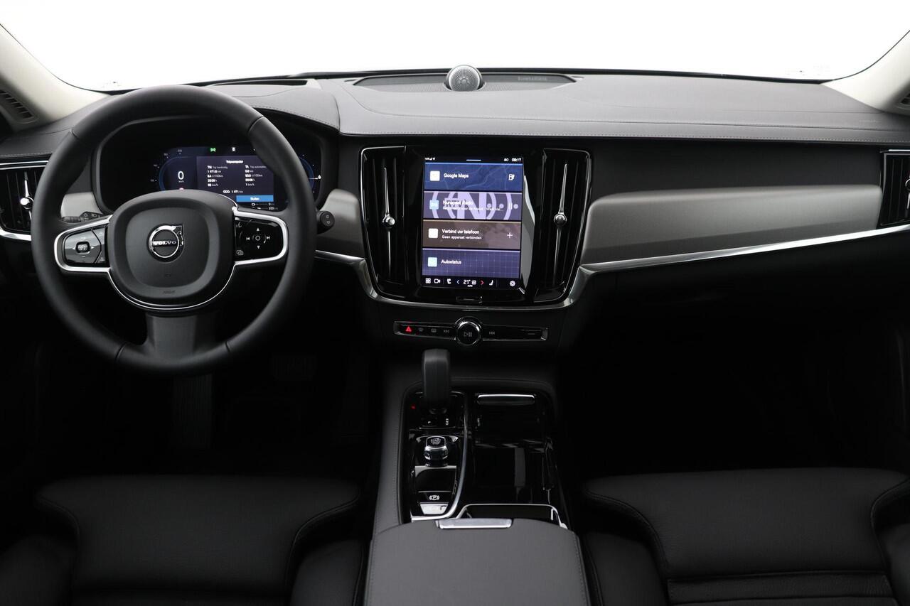 Volvo V90 T6 Plug-in hybrid Ultra Bright | Luchtvering | Bowers&Wilkins | Trekhaak | Panoramadak | 360 Camera | Head-Up | 20 Inch