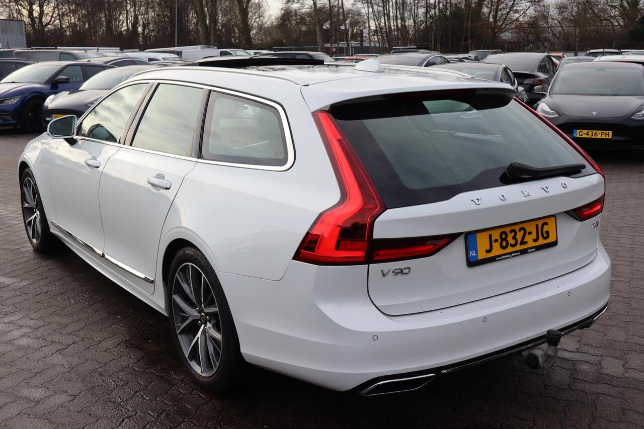 Volvo V90 2.0 T4 Inscription BTW Auto, Pilot assist, Adaptieve Cruise control, Panoramadak, Schuif- kanteldak, Trekhaak, Stoel- en stuurverwarming, Apple Carplay