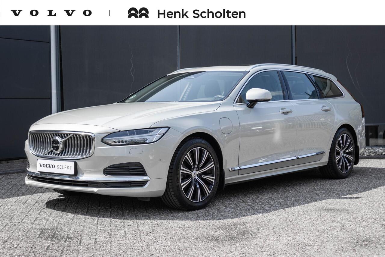 Volvo V90 T6 Automaat AWD Inscription Exclusive | Panoramisch schuif-/kantel dak | Nappa Leder met ventilatie | Grafisch Head-up Display | 4 Camera's | Premium Audio by Harman Kardon | Verwarmbare voerstoelen en Stuur | Massagefunctie in de voerstoelen | Familie Li