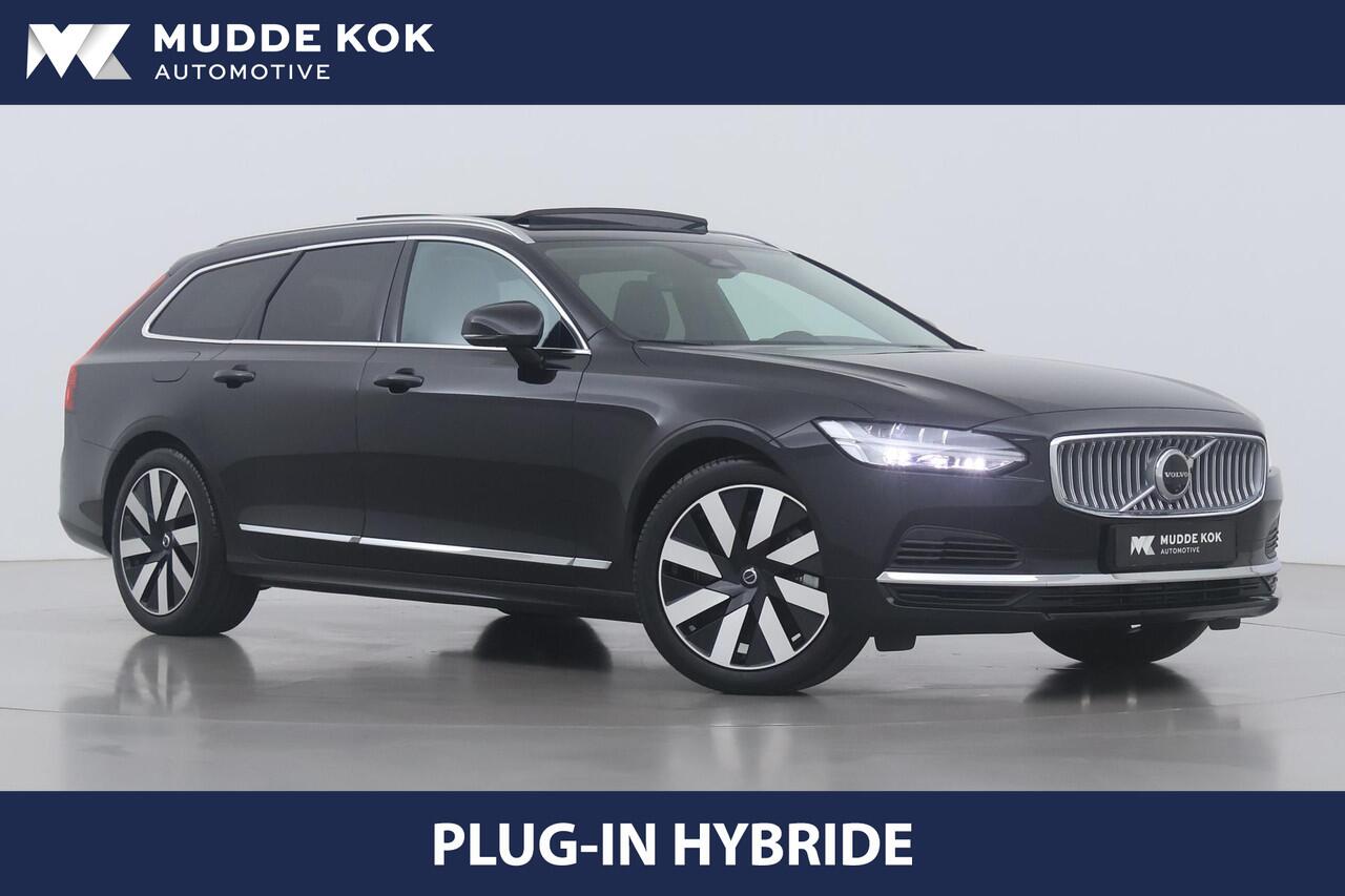Volvo V90 T6 Plug-in hybrid Plus Bright | Luchtvering Achter | Bowers&Wilkins | Trekhaak | Panoramadak | 360° Camera