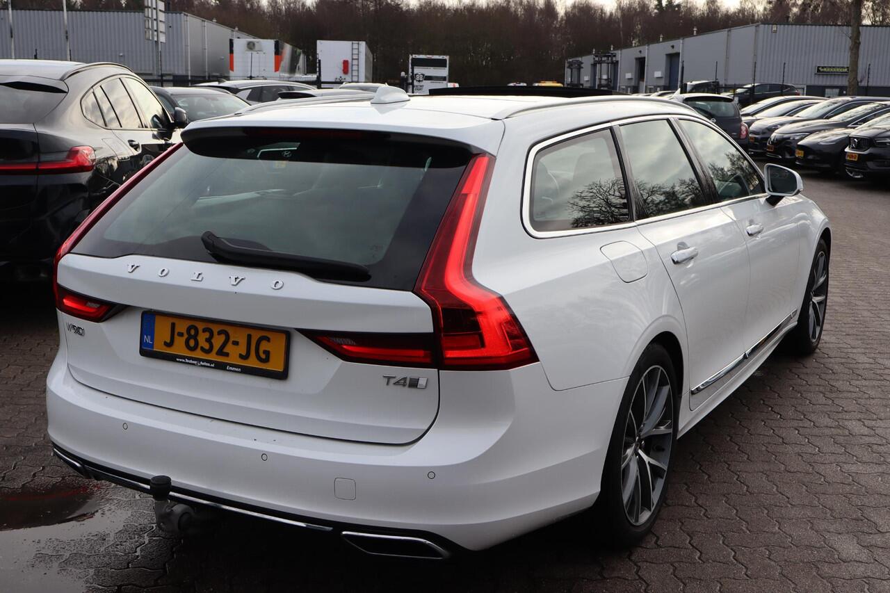 Volvo V90 2.0 T4 Inscription BTW Auto, Pilot assist, Adaptieve Cruise control, Panoramadak, Schuif- kanteldak, Trekhaak, Stoel- en stuurverwarming, Apple Carplay