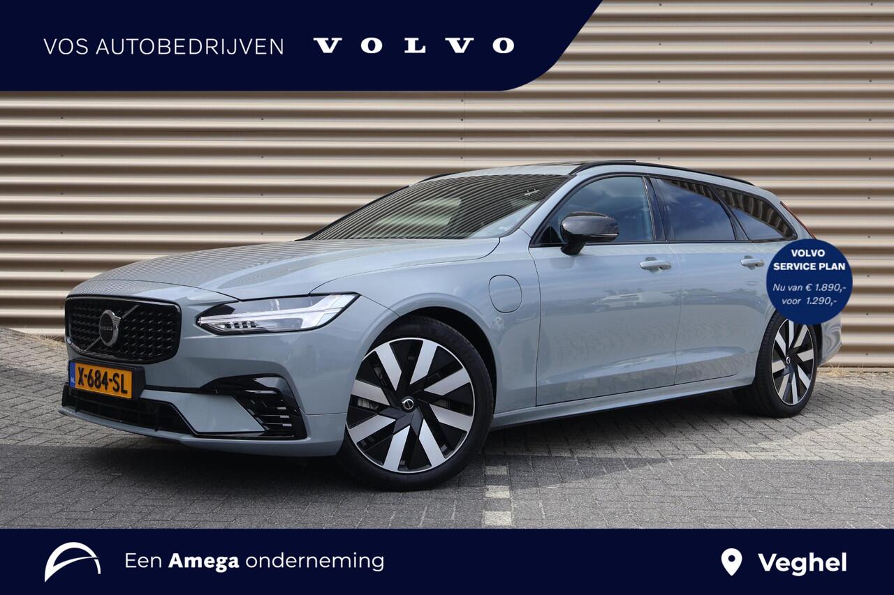 Volvo V90 T6 Recharge AWD Ultimate Dark | Luchtvering | Panoramadak | BTW auto