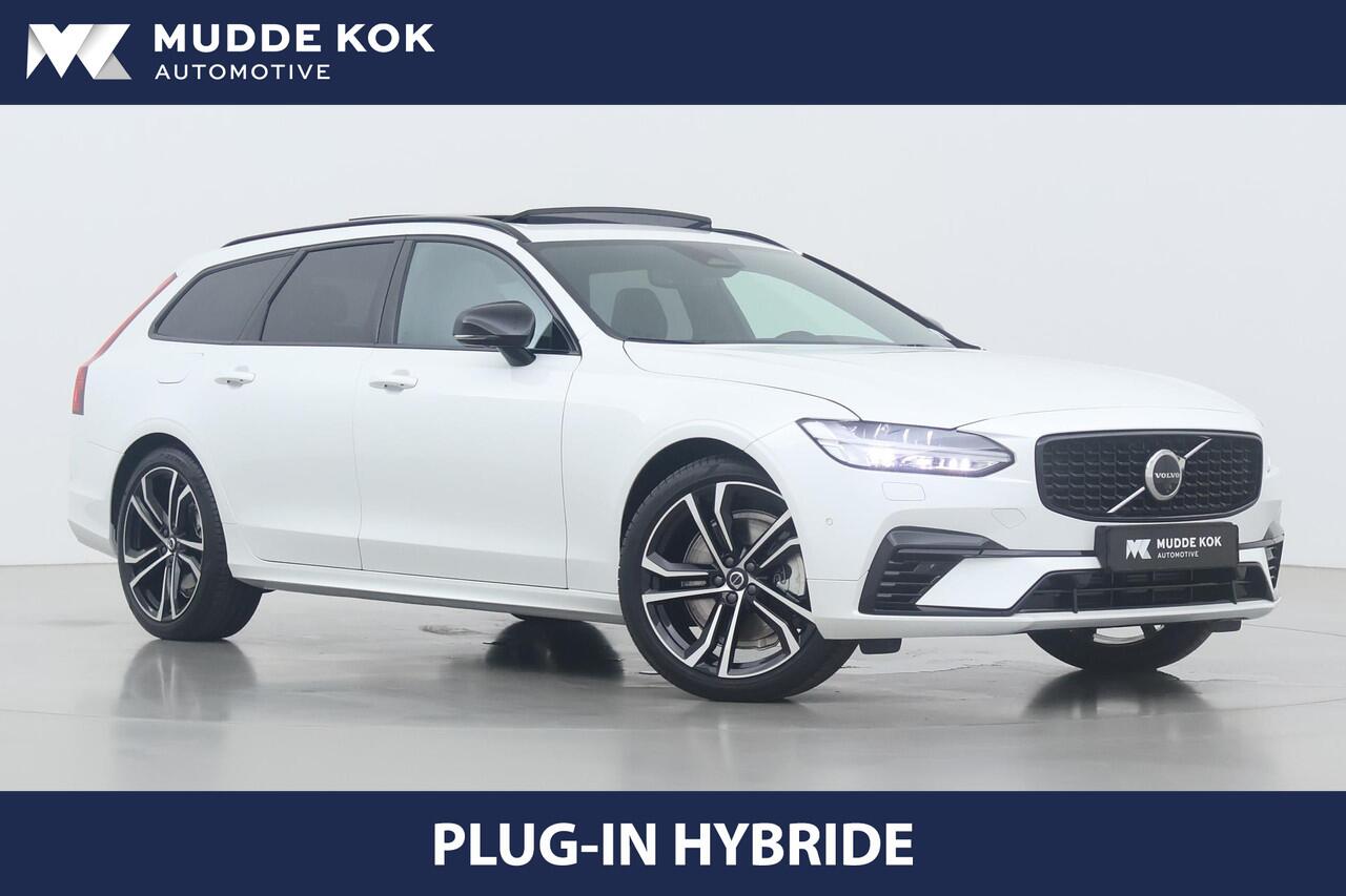 Volvo V90 T6 Plug-in hybrid Ultra Dark | Bowers&Wilkins | Luchtvering Achter | Head-Up | ACC | Panoramadak | 360° Camera