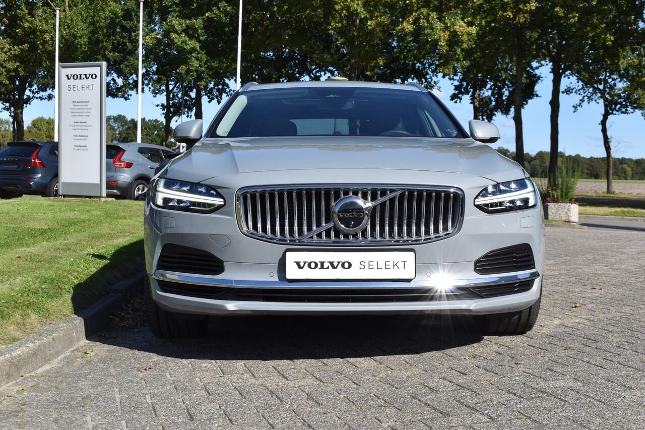 Volvo V90 T8 AWD 455PK Plug-in Hybrid Ultra Bright | HUD | B&W | 360 camera | Stuurverwarming | Panodak | 19"LMV |