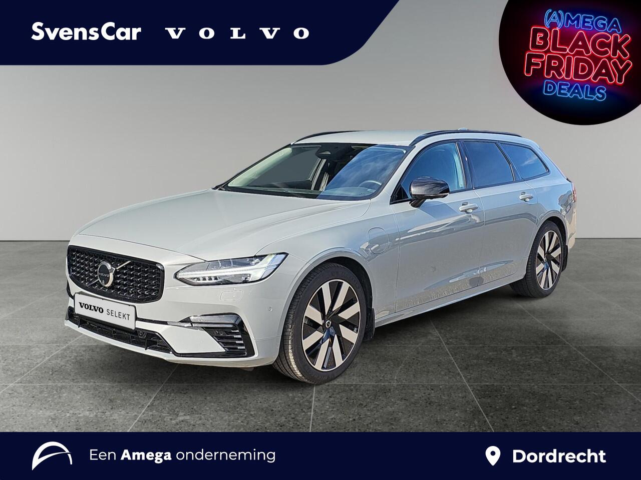 Volvo V90 2.0 T6 Plug-in hybrid AWD Plus Dark | Trekhaak | Harman/Kardon Audio | 360 graden camera | Stoelverwarming |