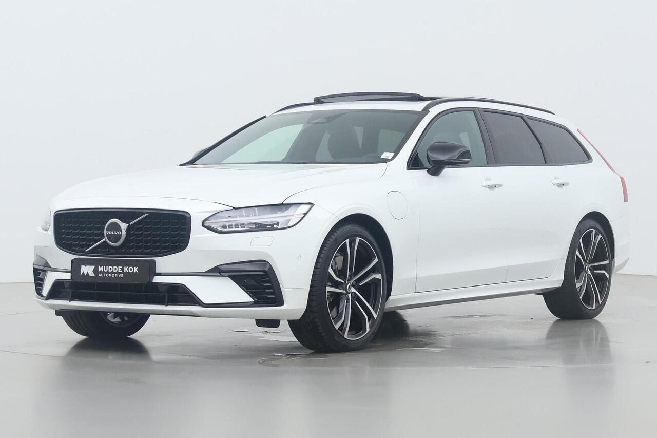 Volvo V90 T6 Plug-in hybrid Ultra Dark | Bowers&Wilkins | Luchtvering Achter | Head-Up | ACC | Panoramadak | 360° Camera