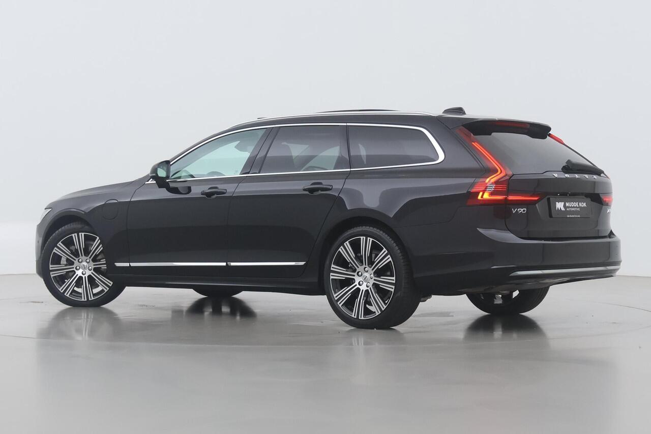 Volvo V90 T6 Plug-in hybrid Ultra Bright | Luchtvering | Bowers&Wilkins | Trekhaak | Panoramadak | 360 Camera | Head-Up | 20 Inch