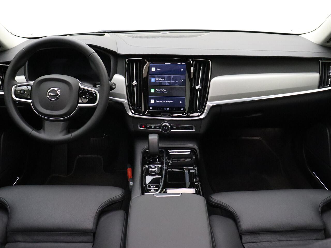 Volvo V90 T6 350pk AWD Ultra Dark / 360 Camera / Head-Up / Schuif/kanteldak / Trekhaak / BLIS / Harman&Kardon / Elektr. Stoelen / Full-LED / Lederen Dashboard /