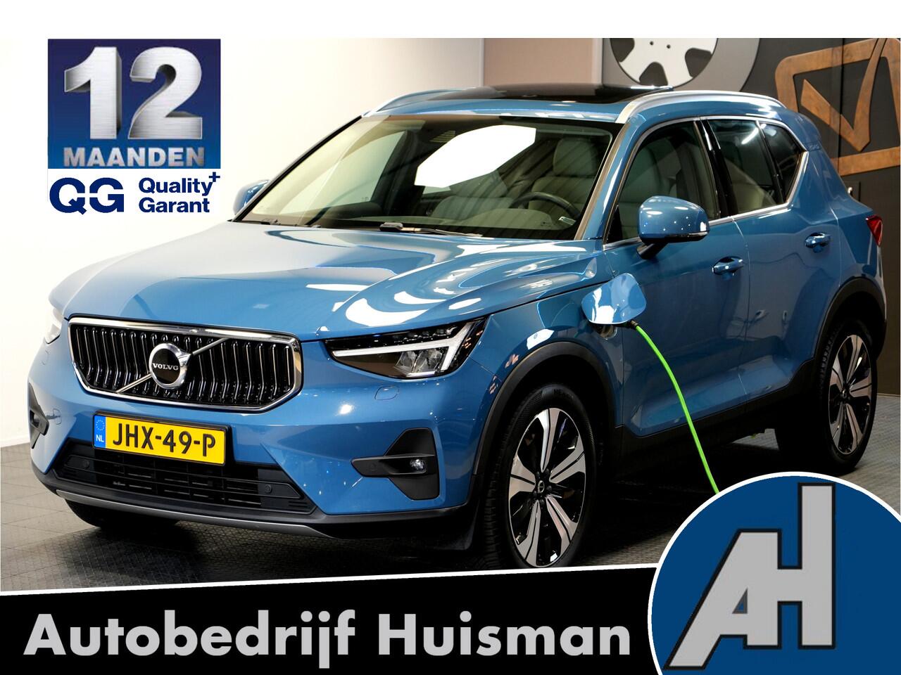 Volvo XC40 1.5 T5 Plug-in Hybrid 193kW/262pk DCT7 Ultimate Bright FACELIFT! PANORAMADAK + HARMAN/KARDON + ADAPT.CRUISE + PILOT ASSIST + NAVI SENSUS + BLIS + LANE ASSIST + EL.STOELEN + STOEL-&STUURVERWARMING + CAMERA + KEYLESS + PARKSENSOREN V&A + 19" LM-VELGEN!!