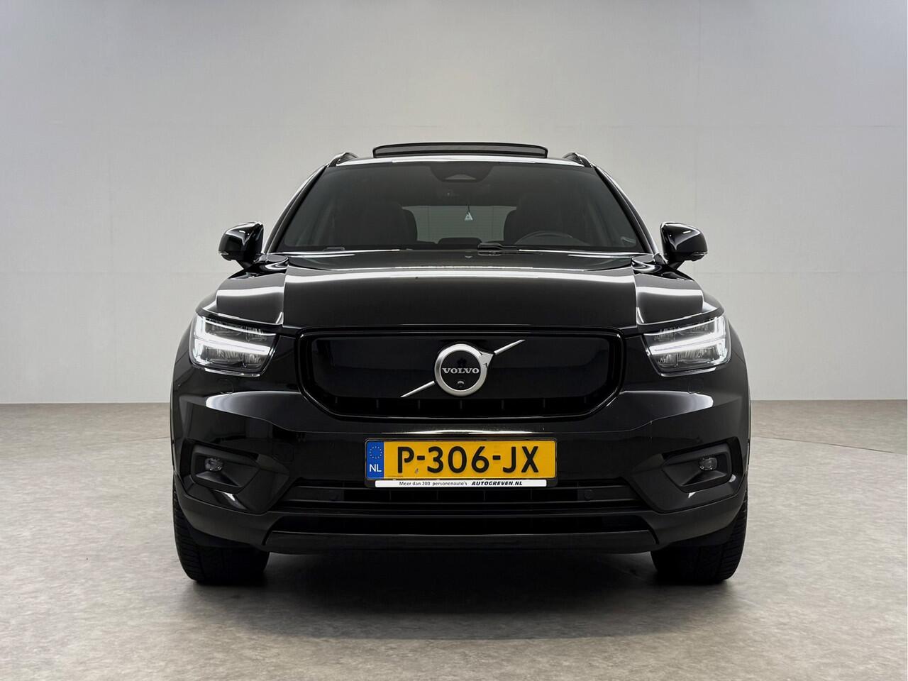 Volvo XC40 Recharge Pure Electric 69 kWh | SOH 94% | Snelladen | H/K | Pano | Memory | 360° | Virtual | Stoel/Stuur verw. | Trekh. | Adap. Cruise | Carplay | NAP