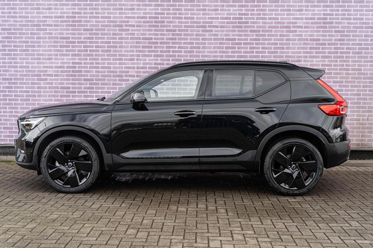 Volvo XC40 2.0 B3 Plus Black Edition | Google | Stuur-/Stoelverwarming | Pixel LED Koplampen | 360 Camera | Adaptieve Cruise | Getint Glas | BLIS | 20" LM