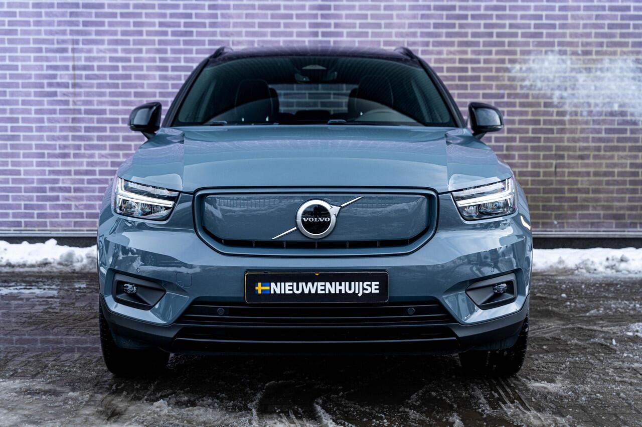 Volvo XC40 Recharge P8 AWD R-Design | Schuif-/Kanteldak | Stoel-/Stuurverwarming | Getint glas | Dodehoekdetectie | Adaptive Cruise Control | Parkeercamera | Keyless entry |