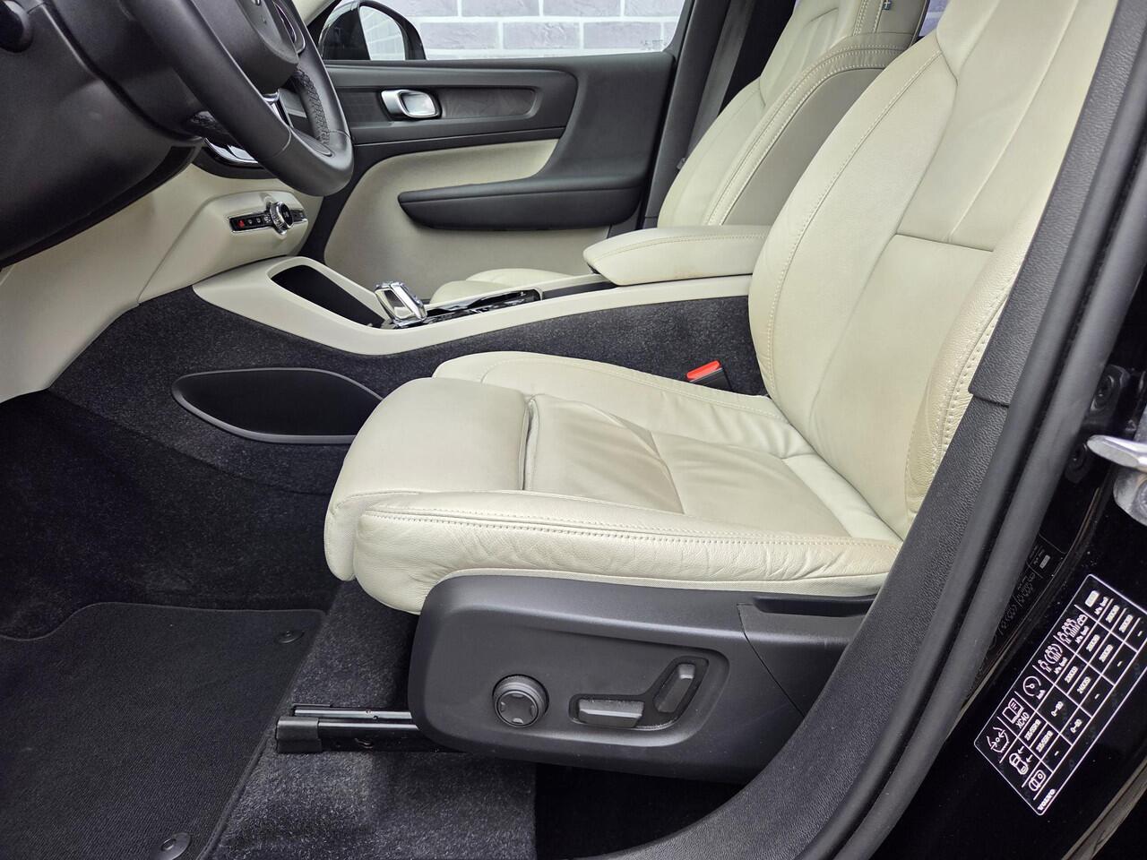 Volvo XC40 T4 Plug in-Hybride Inscription Aut | BLIS | Adaptive Cruise Control | Elektr. verst. stoelen | Stoelverwarming | Leder | 360° camera | All-seasonbanden | Donker glas | Park assist V+A