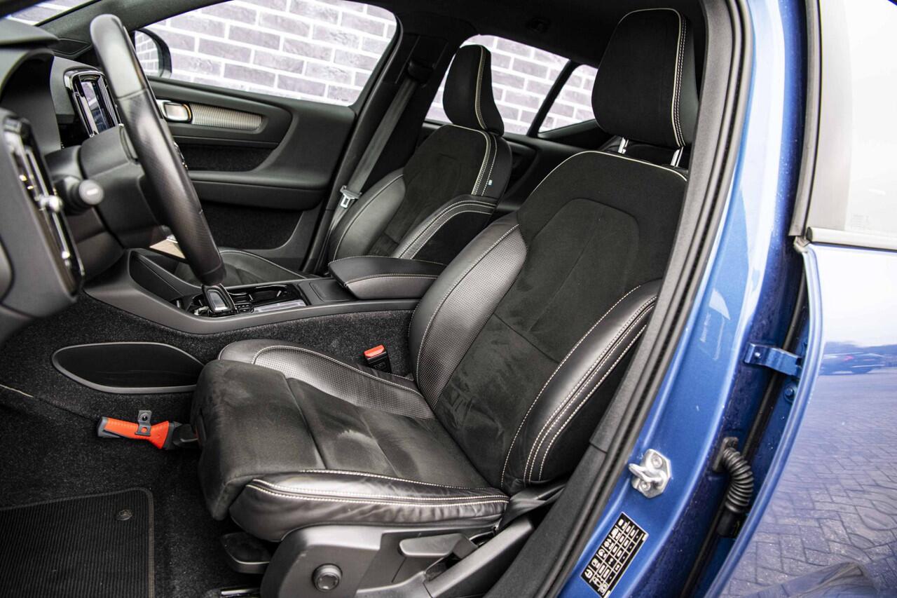 Volvo XC40 Recharge P8 AWD R-Design | Keyless | Stoel-/ Stuurverwarming | Trekhaak | Harman & Kardon | Adaptieve Cruise Control | Carplay | DAB | BLIS |