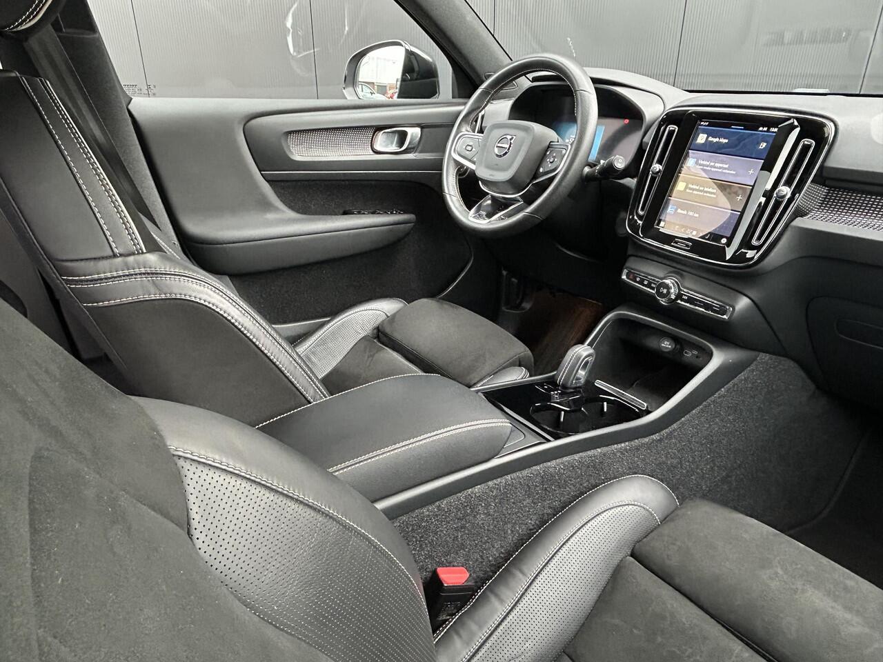 Volvo XC40 Recharge P8 AWD R-Design Driver assist/ Climate /Park assit/ extra getint glas/ 20 inch/ nubuck bekleding