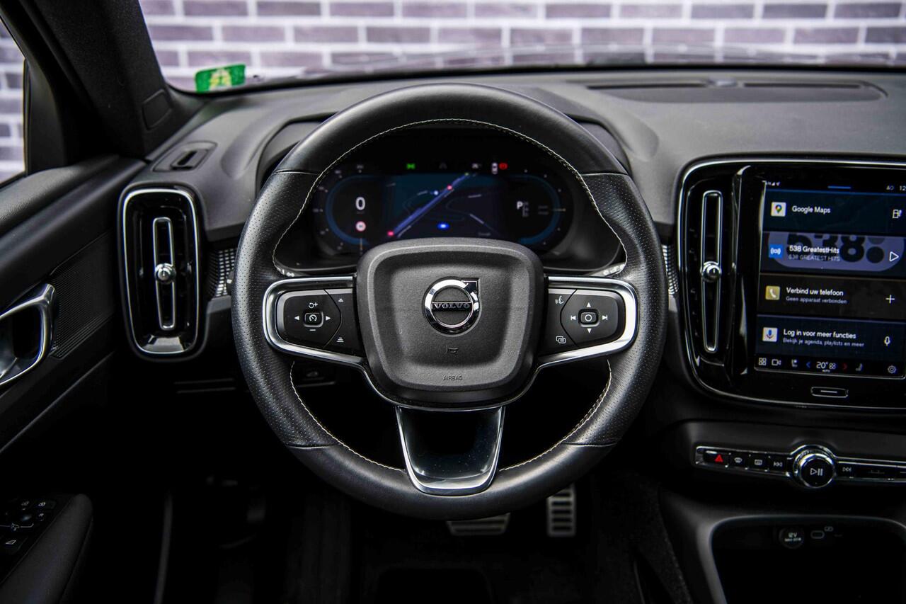 Volvo XC40 Recharge P8 AWD 78 kWh R-Design | Adaptieve Cruise Control | Stuur-/Stoelverwarming | Getint Glas | Keyless | Camera | Carplay | BLIS |
