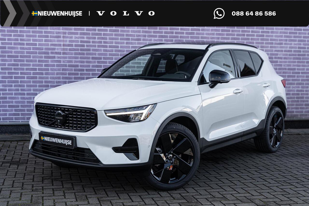 Volvo XC40 B4 Plus Black Edition | Google | Schuif-/Kanteldak | 360 Camera | Adaptieve Cruise | Getint Glas | Memory | Harman Kardon Audio | Zitverlenging | Keyless | 20" LM