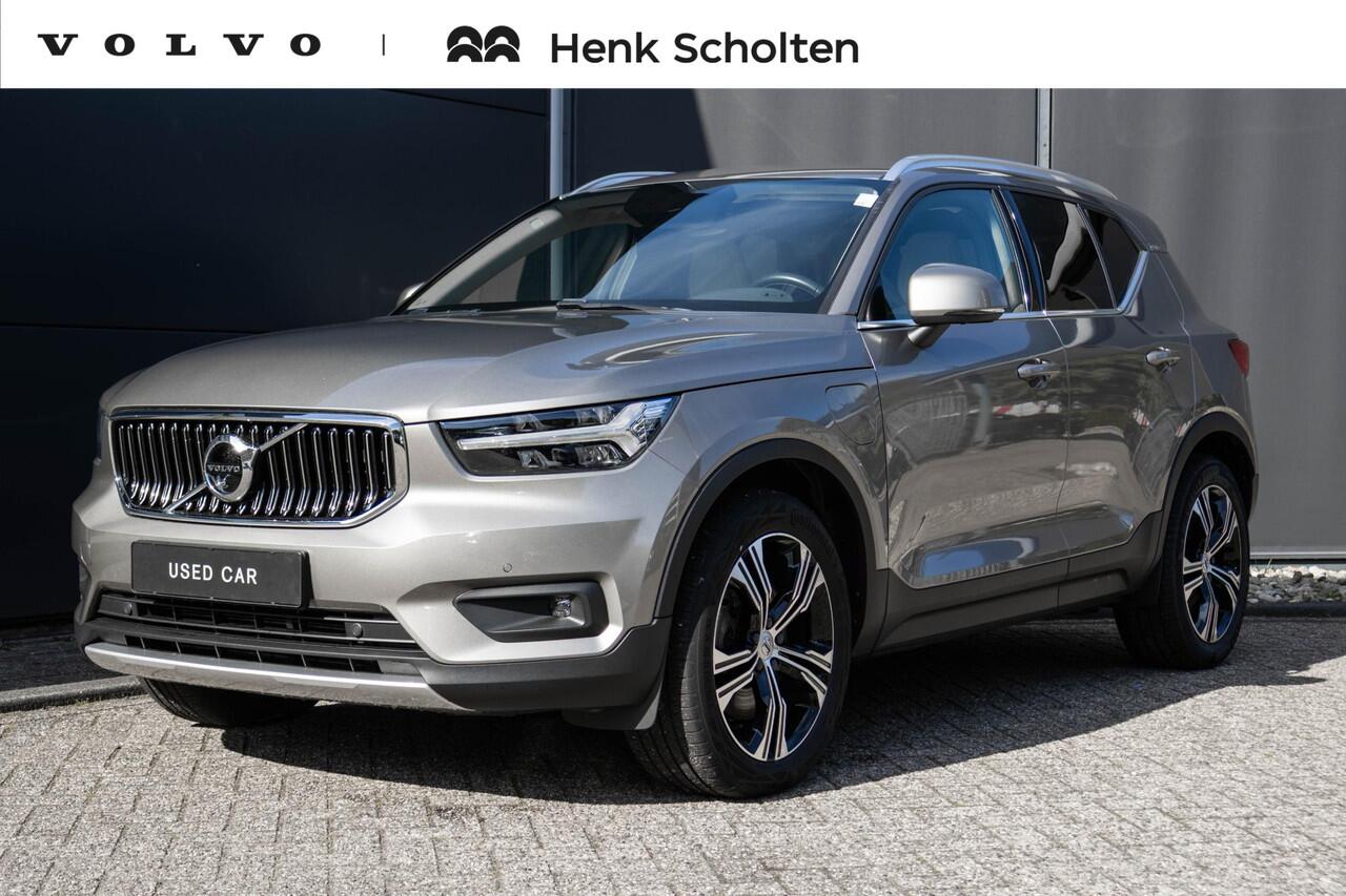 Volvo XC40 T5 Recharge Inscription | Blond lederen bekleding | Adaptive Cruise Control | Parkeerverwarming | 360° Parkeercamera | Parkeersensoren voor + achter | Stoelverwarming voor + achter | BLIS | Harman Kardon Premium Audio
