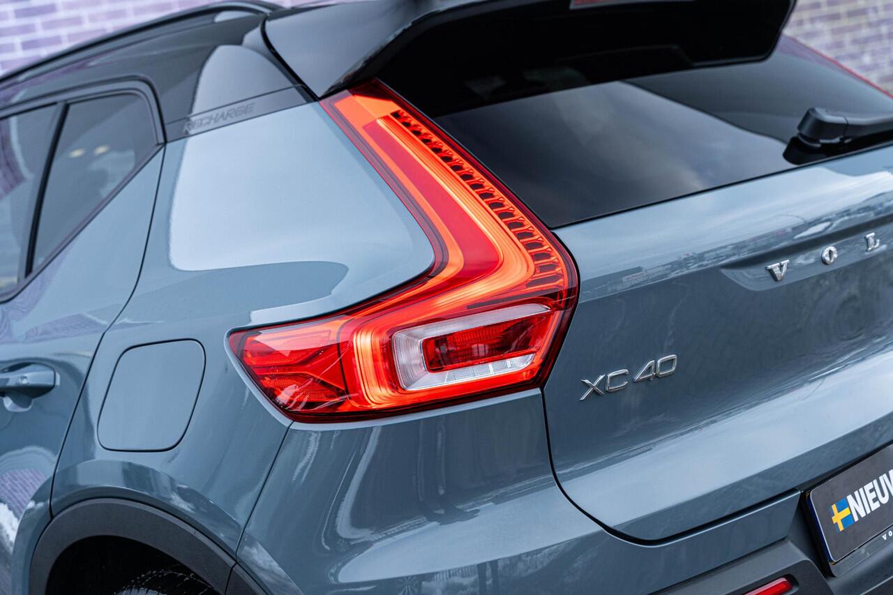 Volvo XC40 Recharge P8 AWD R-Design | Schuif-/Kanteldak | Stoel-/Stuurverwarming | Getint glas | Dodehoekdetectie | Adaptive Cruise Control | Parkeercamera | Keyless entry |