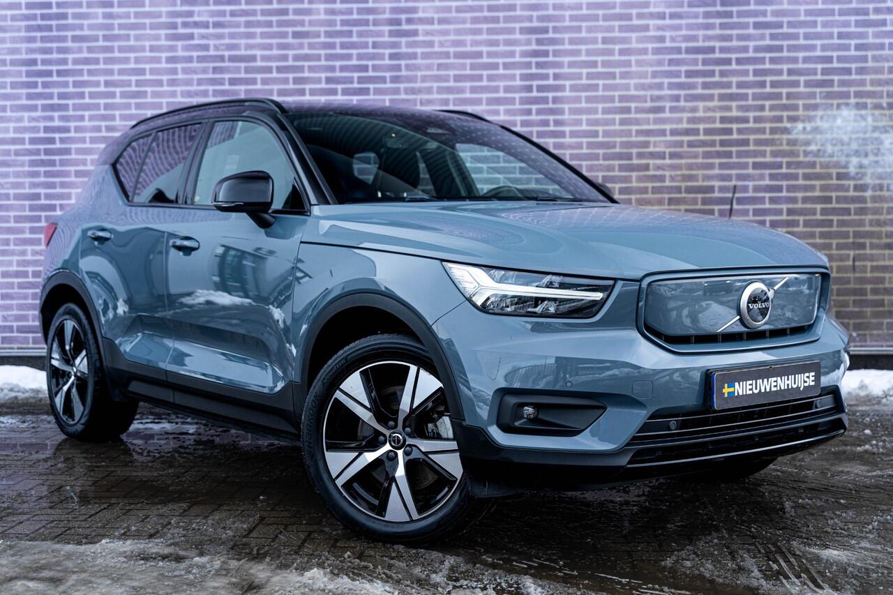 Volvo XC40 Recharge P8 AWD R-Design | Schuif-/Kanteldak | Stoel-/Stuurverwarming | Getint glas | Dodehoekdetectie | Adaptive Cruise Control | Parkeercamera | Keyless entry |