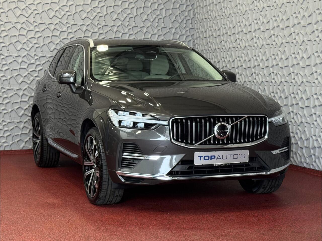 Volvo XC60 2.0 T6 350 PK CREME.LEER PHEV AWD ULTRA BRIGHT LONG RANGE PANO HARMAN/KARDON HEADUP ELEK.KLEP phev .