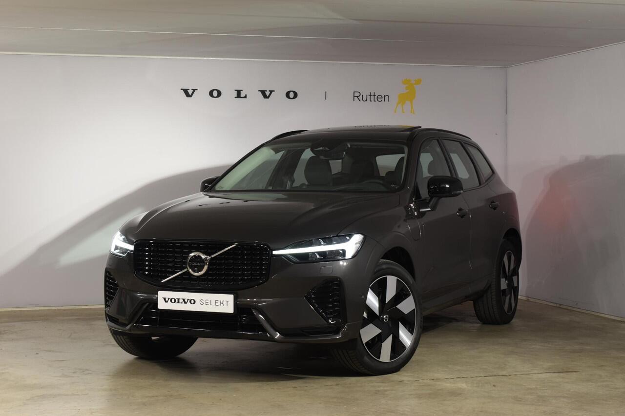 Volvo XC60 T6 350PK Automaat Plug-in Hybrid AWD Ultimate Dark / Navigatie / Luchtvering / 360 Camera / Adaptieve Cruise Control / Bowers&Wilkins / Stuur & Stoelverwarming / Elektr. Achterklep / Schuifdak / Trekhaak