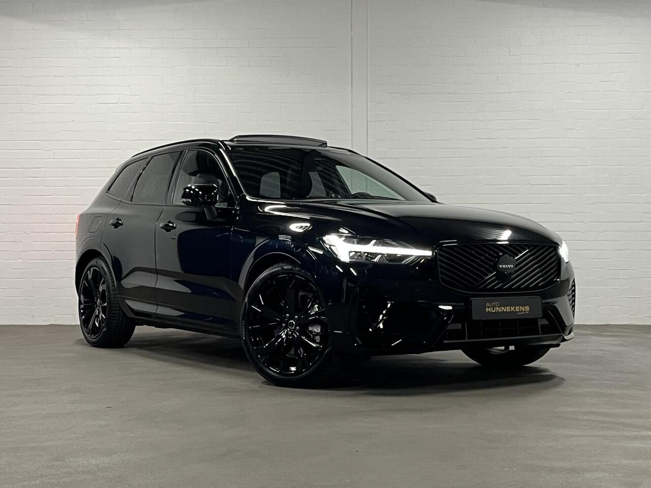 Volvo XC60 2.0 T8 Plug-in hybrid Ultra Black Edition *455Pk* | Luchtvering | Open dak | Massage | Bowers & Wilkins | Trekhaak | Adapt. cruise control