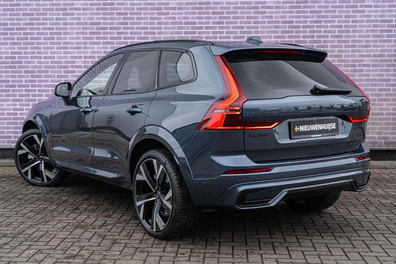 Volvo XC60 T6 Plug-in hybrid AWD Plus Black Edition | Long Range | Google | Panoramadak | 360 Camera | Head-Up Display | Luchtvering | Harman Kardon Audio | 22" lichtmetalen velgen | Elek. Stoelen | Getint Glas | Keyless Entry | Adaptive Cruise Control | Memory | Do