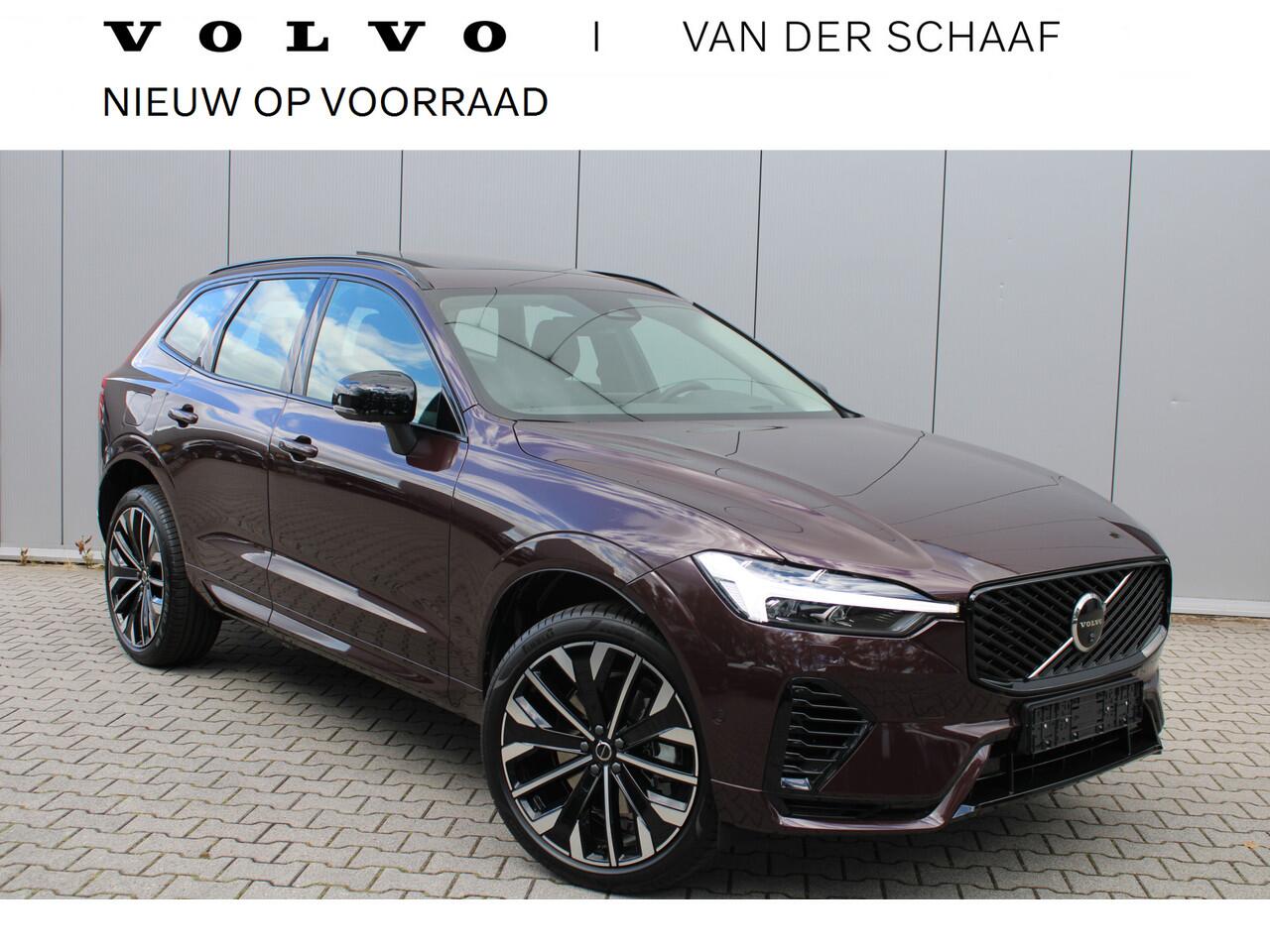 Volvo XC60 T6 Plug-in AWD Ultra Dark | Luchtvering | Head up display | 21" Velgen